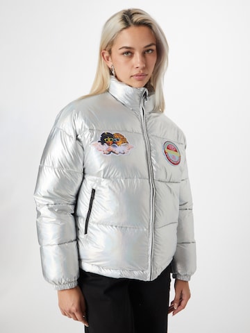 Veste d’hiver 'FIORUCCI' NAPAPIJRI en argent : devant