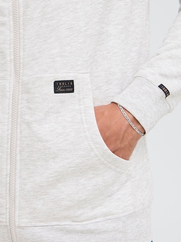 !Solid - Sudadera con cremallera 'SDAupo' en blanco