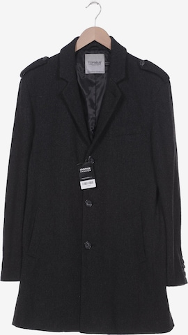 TOPMAN Jacket & Coat in XL in Black: front