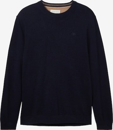 Pull-over TOM TAILOR en bleu : devant