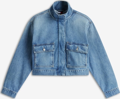 XS dydžio Demisezoninė striukė iš Tommy Jeans, spalva – tamsiai (džinso) mėlyna, Prekių apžvalga