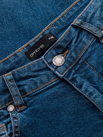 Ombre Дънки Tapered Leg Спортен панталон в синьо