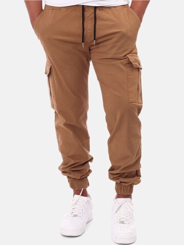 Reslad Regular Cargo Pants 'RS2084' in Beige