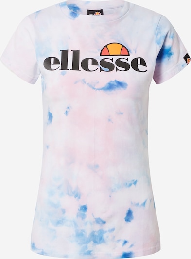 ELLESSE Majica 'Hayes Tie Dye' u plava / crna / bijela, Pregled proizvoda