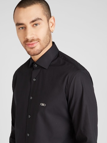 Michael Kors Regular fit Button Up Shirt in Black