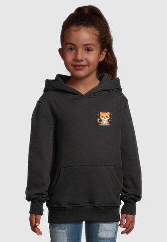 Sweat 'Cute Cat' Merchcode en noir : devant