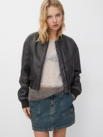 Pull&Bear Between-Season Jacket in Brown: front