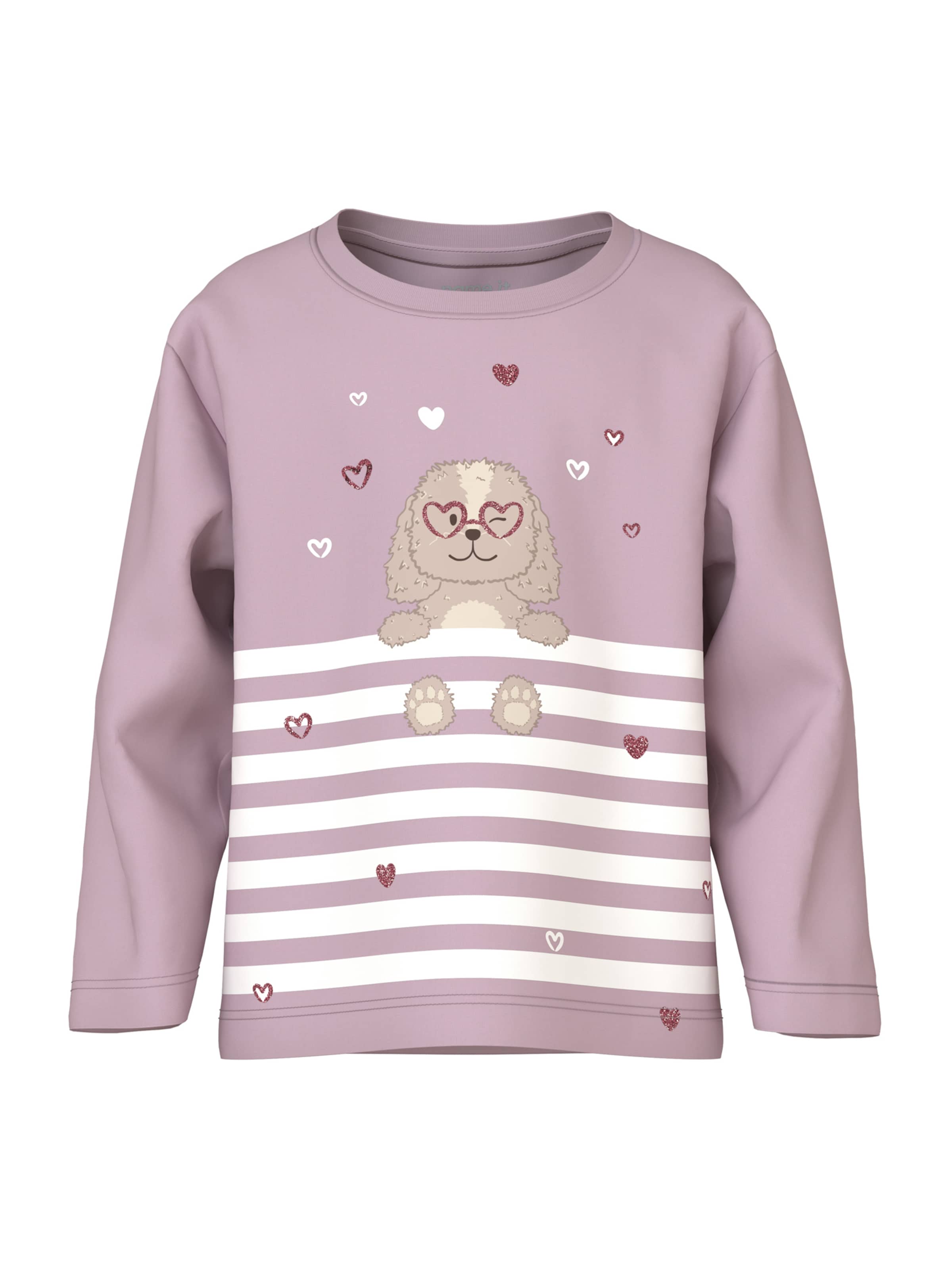 NAME IT Тениска 'NMFVALIANE' в розово: отпред