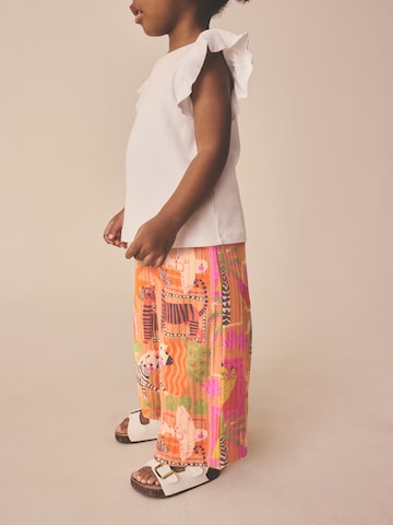 Next Wide leg Broek in Oranje