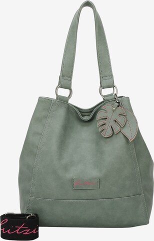 Fritzi aus Preußen Shoulder Bag 'Eco Joy01' in Green: front