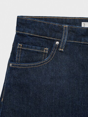 MANGO Loosefit Shorts 'ZOEY' in Blau