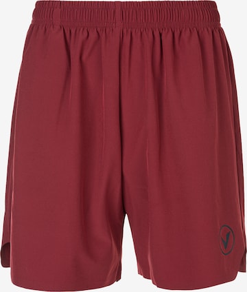 Virtus Regular Workout Pants 'Spier' in Red: front