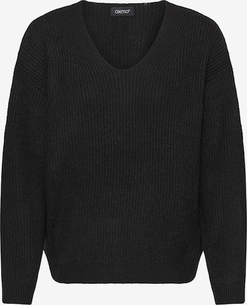 Pullover ' OXICALLIE ' di Oxmo in nero: frontale