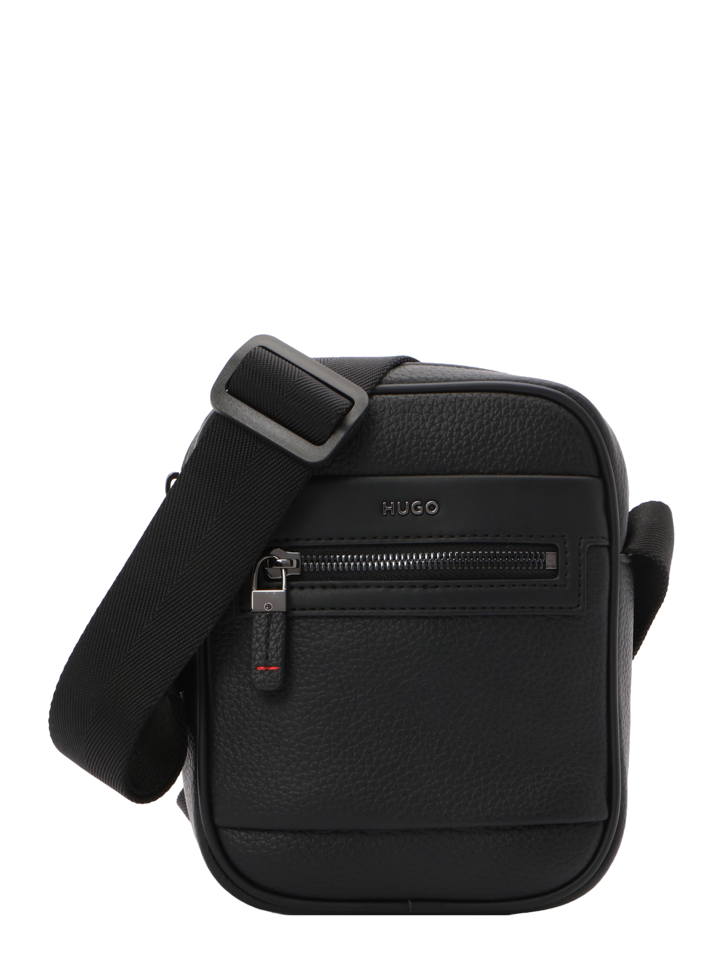 HUGO - Bolso de hombro 'HUKE' en negro: frente