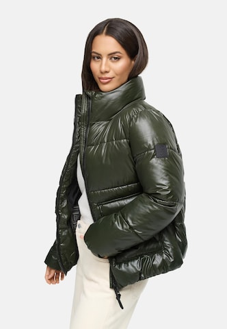 NAVAHOO Winterjas 'Eispracht 14' in Groen