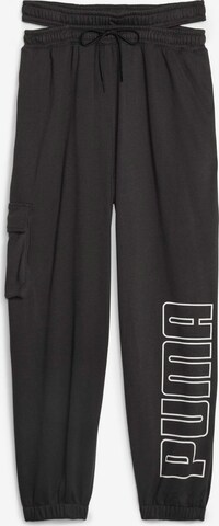 Pantalon de sport PUMA en noir : devant