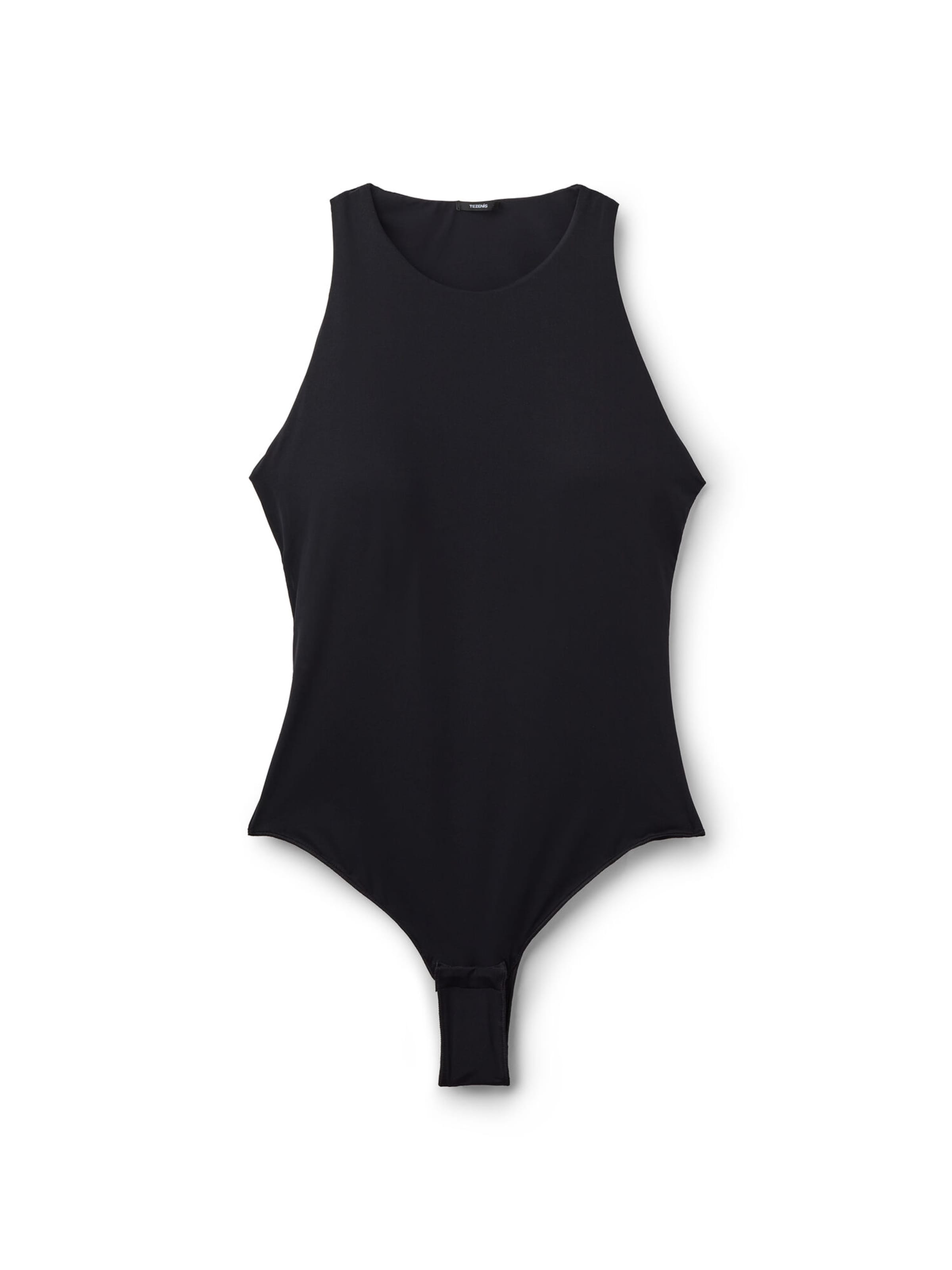 Tezenis Shirtbody 'Light Touch' in Schwarz: Vorderseite