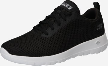 SKECHERS Platform trainers 'GO WALK JOY PARADISE' in Black: front