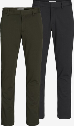 Pantalon chino 'Winston ' JACK & JONES en gris : devant