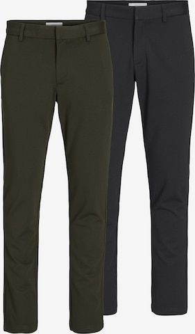 JACK & JONES Slimfit Chino 'Winston ' in Grijs: voorkant