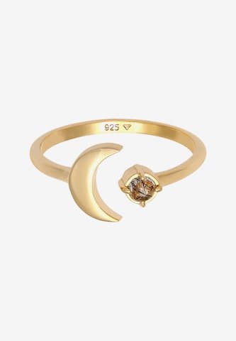 ELLI Ring Astro, Halbmond in Gold
