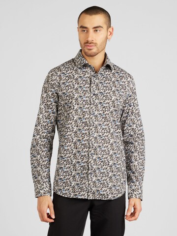 Matinique - Regular Fit Camisa 'Trostol' em castanho: frente