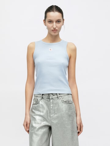 Calvin Klein Jeans Top w kolorze fioletowy: przód