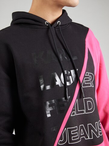 KARL LAGERFELD JEANS Sweatshirt in Schwarz