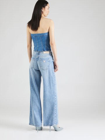 GUESS Wide leg Jeans 'SEXY' in Blue