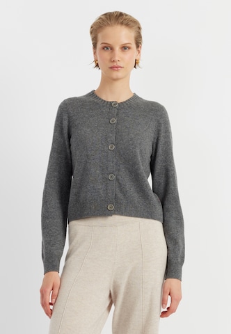 Chinti & Parker Cardigan 'Basics' i grå: forside