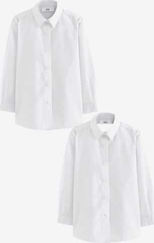 balta Next Priglundantis modelis Marškiniai: priekis