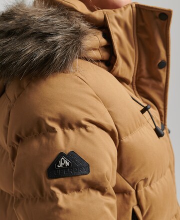 Parka d’hiver Superdry en marron