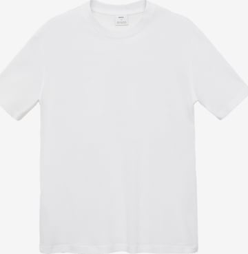 MANGO MAN Shirt 'BELLOW' in White: front