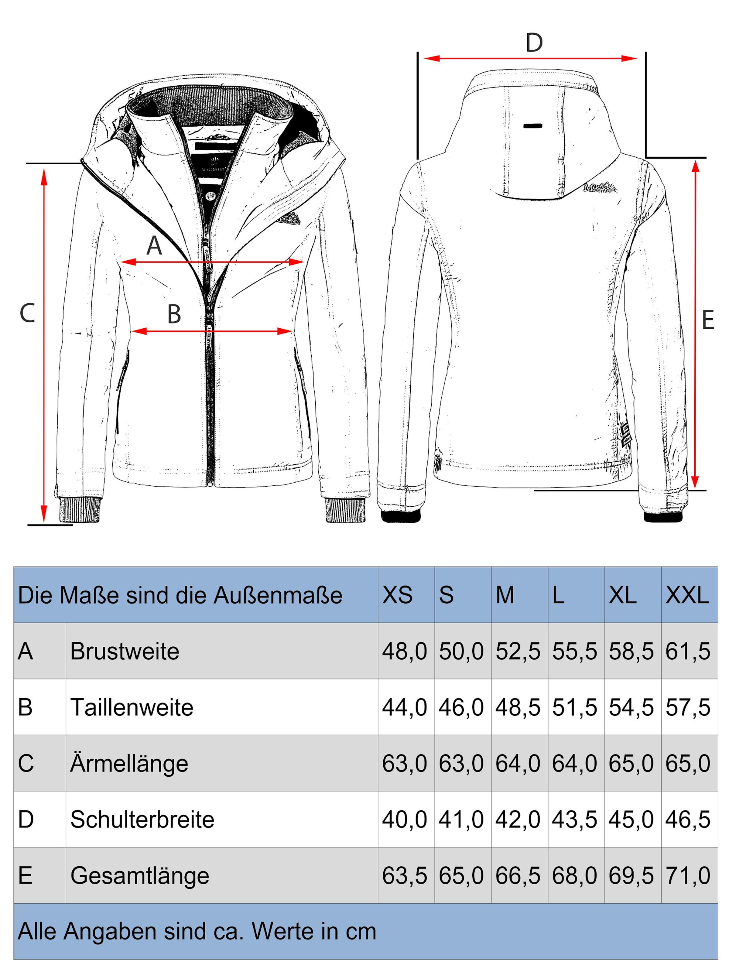 Giacca funzionale 'Erdbeere' di MARIKOO in beige