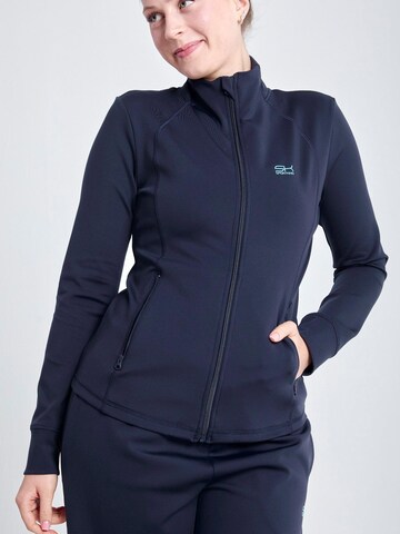SPORTKIND Sportjacke 'Trainingsjacke mit Taschen'‌‌‌‌‌‌‌‌‌ in Blau