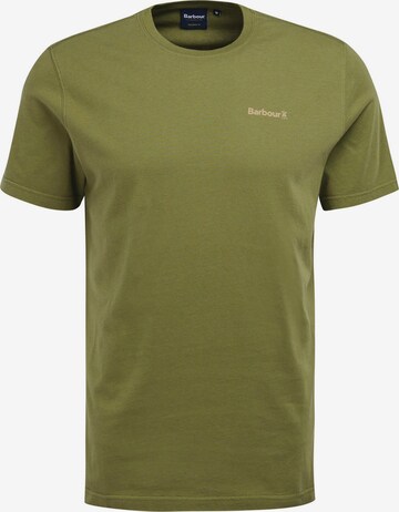 Barbour - Camisa 'Kentrigg' em verde: frente