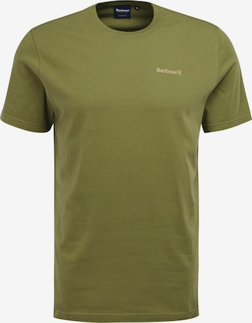 T-Shirt 'Kentrigg' Barbour en vert : devant