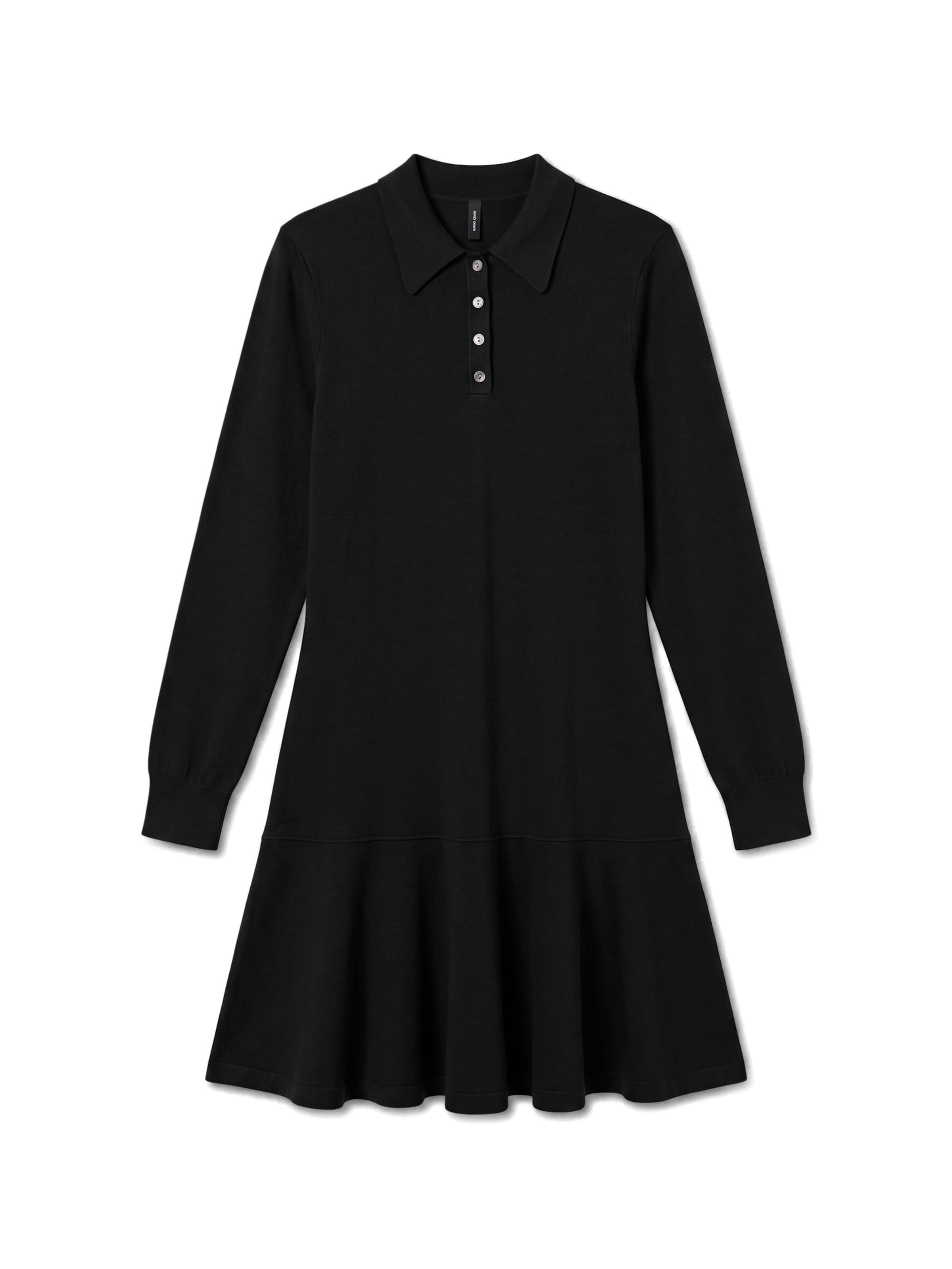 VERO MODA Knit dress 'VMMikaela' in Black: front