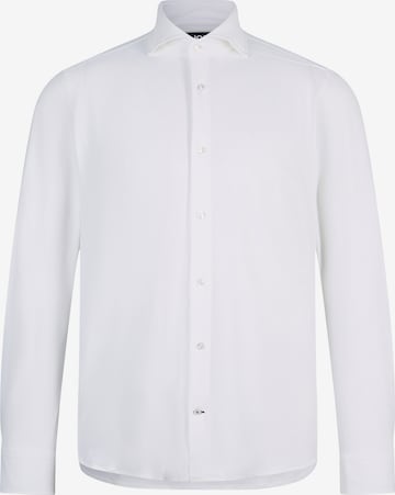 JOOP! Slim fit Zakelijk overhemd in Wit: voorkant