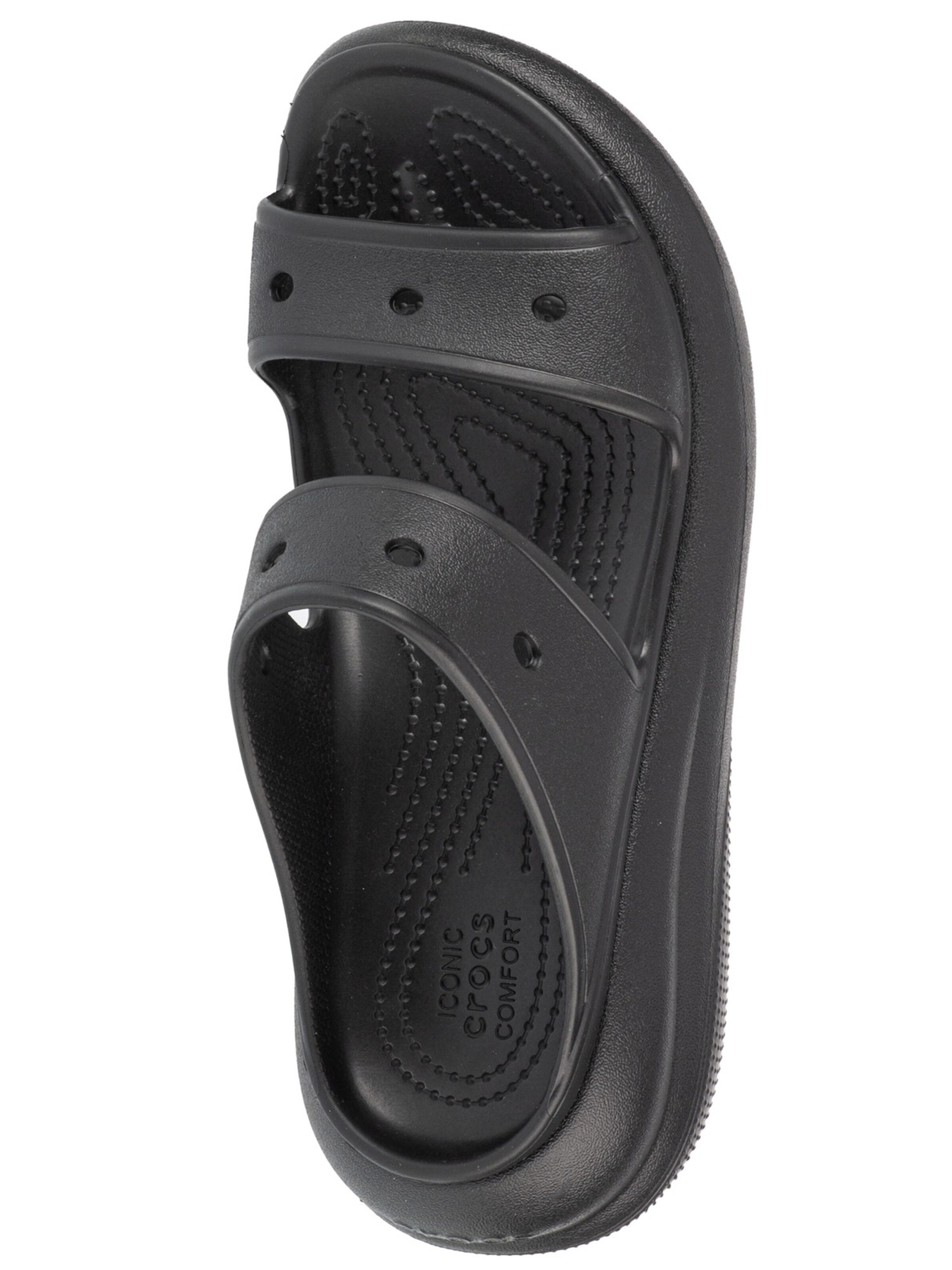 Crocs Sandale‌ in Schwarz