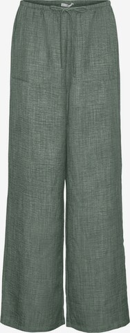 Wide Leg Pantalon 'MELANEY' VERO MODA en vert : devant