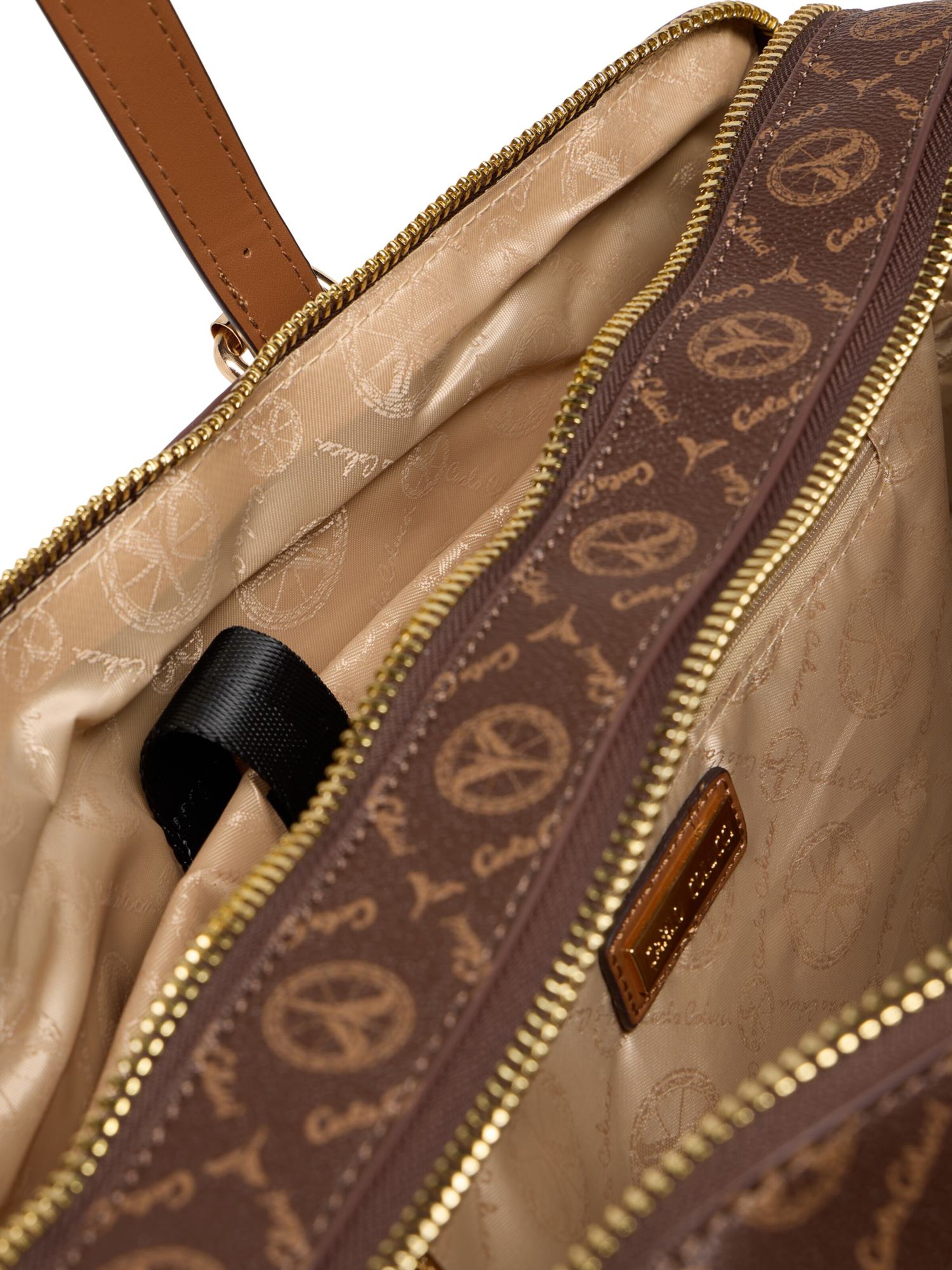 Carlo Colucci Laptoptasche ' Desiderati ' in Braun
