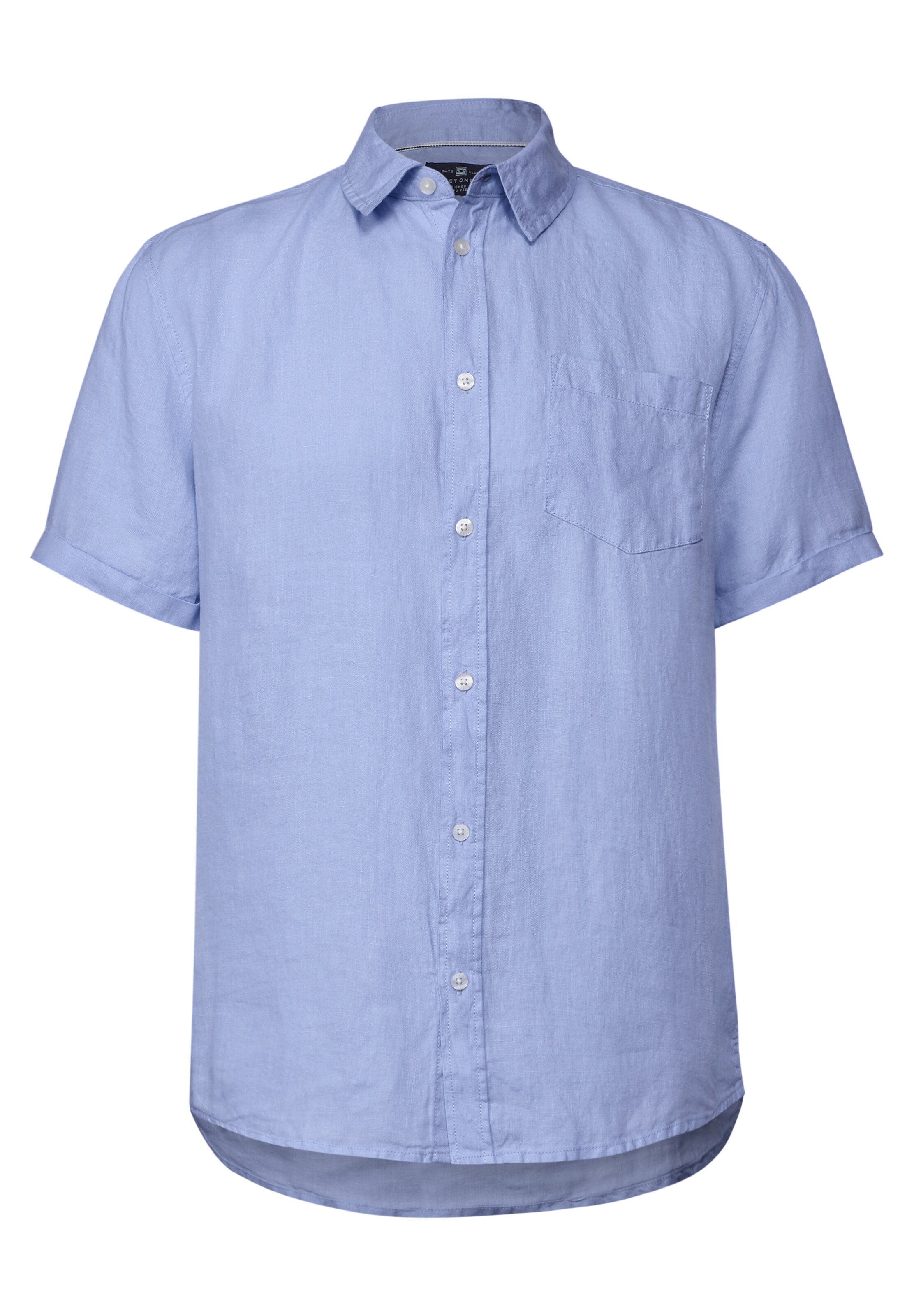 Street One MEN Hemd in Blau: Vorderseite