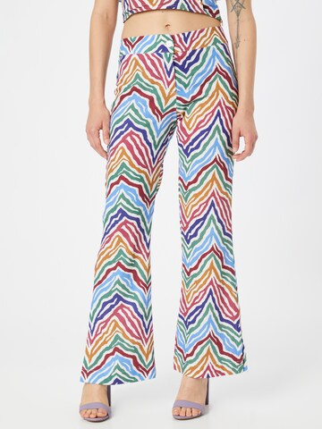 Laagam Boot cut Pants 'Gia' in Mixed colors: front