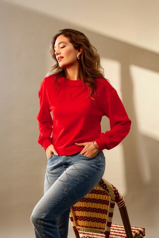 monari Sweatshirt in Red: front