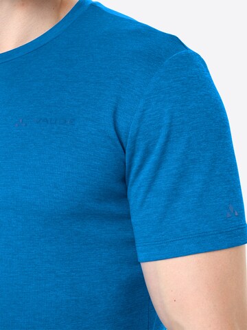 VAUDE T-Shirt 'Essential' in Blau