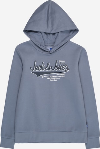 Jack & Jones Junior Majica | modra barva: sprednja stran