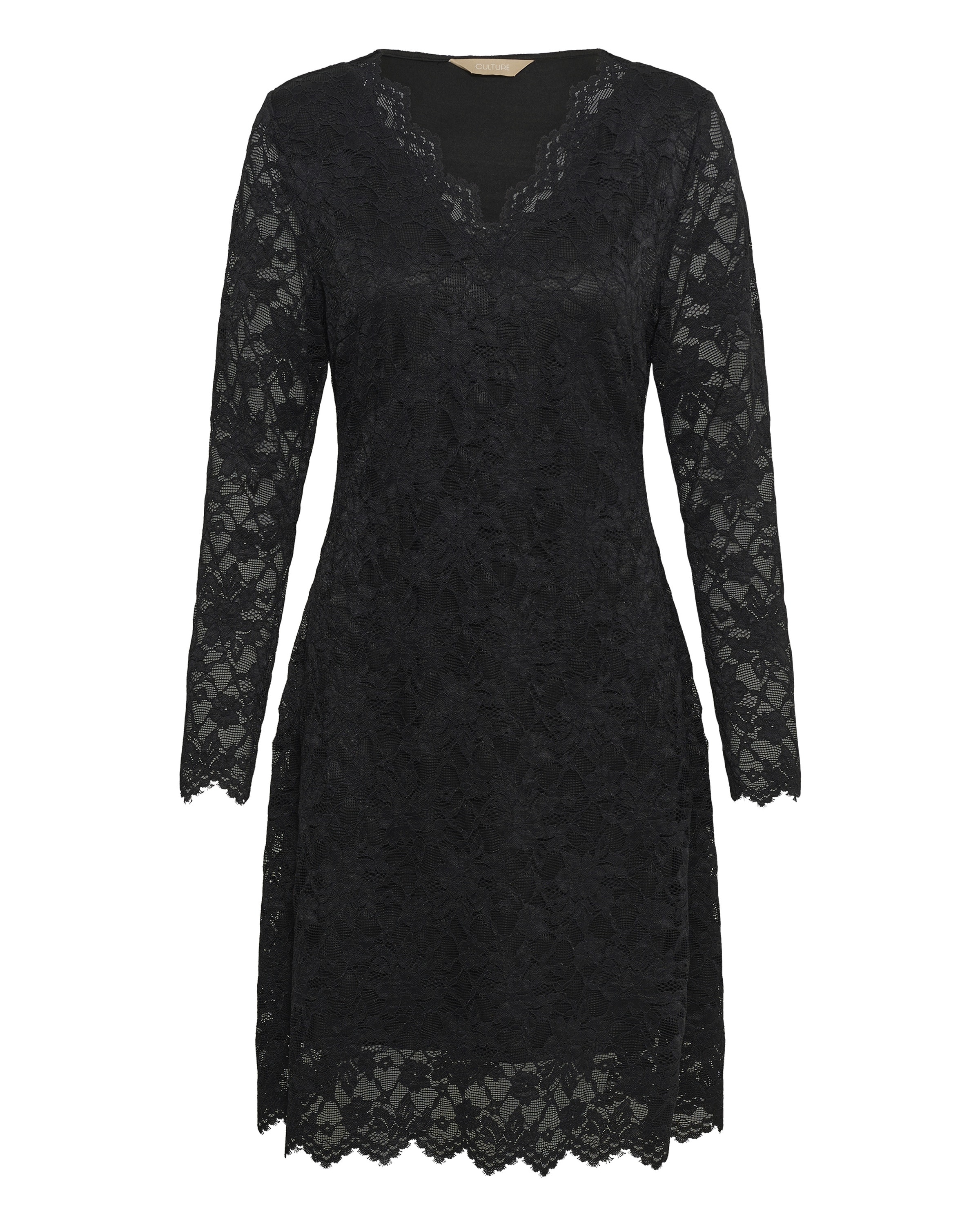 CULTURE Dress 'Lively' in Black: front
