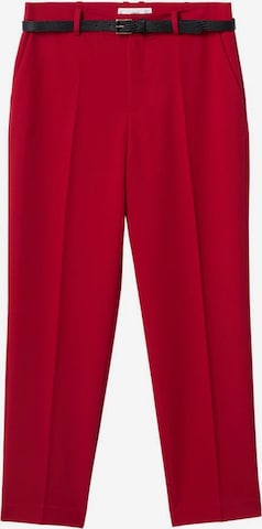 regular Pantaloni con piega frontale 'Boreal' di MANGO in rosso: frontale