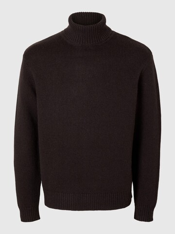 SELECTED Pullover in Braun